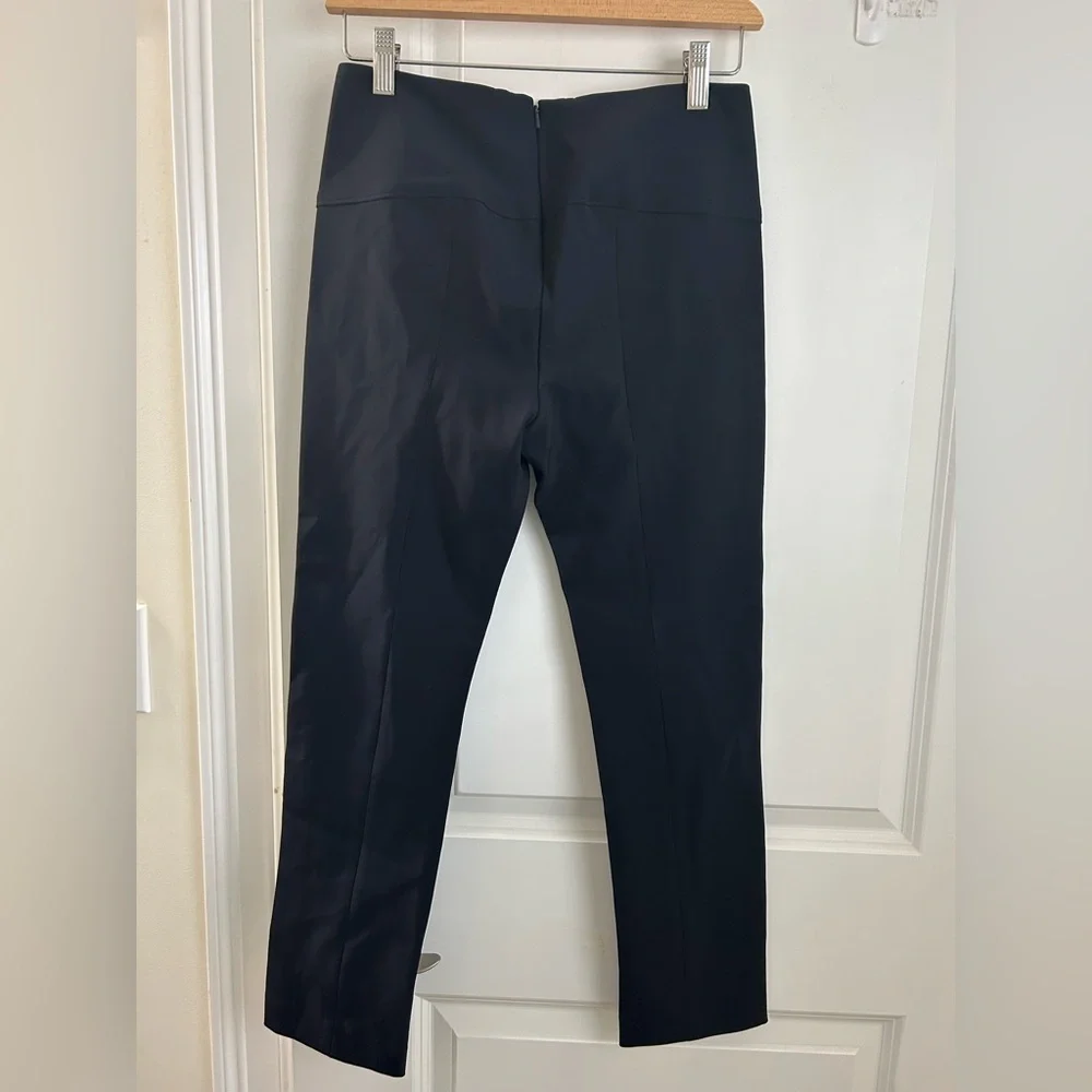 Veronica Beard Zip Back Scuba Pant BLUE size 6 - Picture 6 of 9